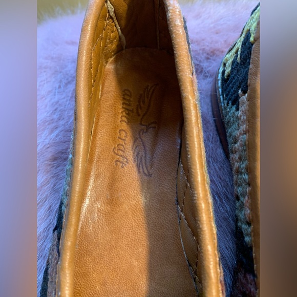 Anka Craft Kilim leather Loafers SZ 38 handmade in turkey - Picture 5 of 14